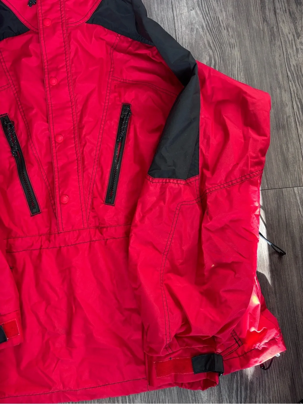 Columbia Sportswear red & black ski jacket